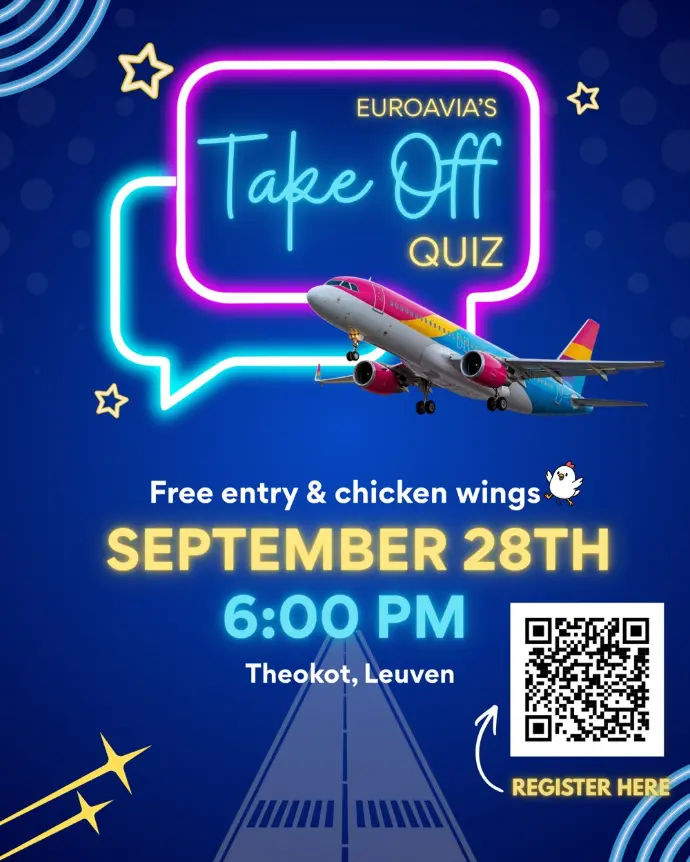 EUROAVIA's Take Off Quiz – 28 September, 18:00, Theokot Leuven